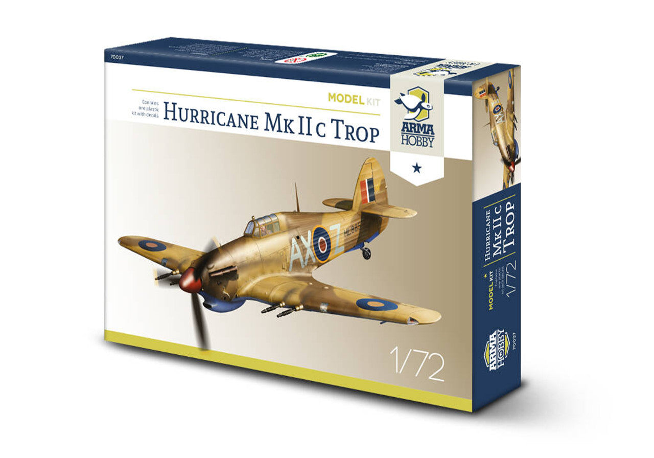Arma Hobby 1/72 Hurricane Mk IIc Trop Model Kit